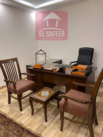 مكتب مفروش للايجار ب سموحه شارع النقيب شريف رمزي