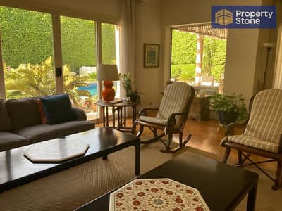 Luxury Row Villa for Rent in Katameya Heights – Spacious Layout