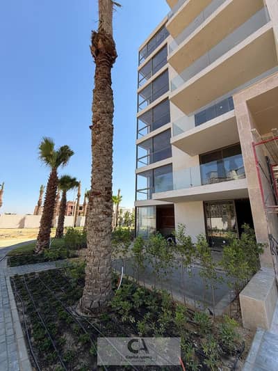 Resale apartment for sale in Lake View Residence 2: Ground floor with a private garden and an open view of the lagoon. Immediate delivery. Located in