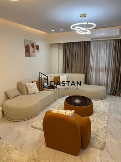 Apartment for sale, 116 sqm, featuring 3 bedrooms and 2 bathrooms. The apartment has special finishing, a garden view, with down payment and installme