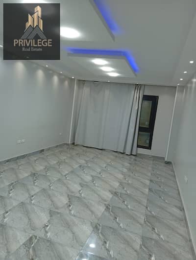 For rent administrative . . A distinctive apartment in Zahraa Al-Maadi. . Vital location and excellent finishing and practical space