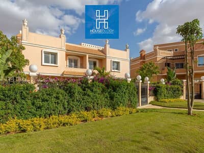 Standalone villa, ready to move, prime location, direct on Suez Road, for sale in Cleopatra Palace, Shorouk.