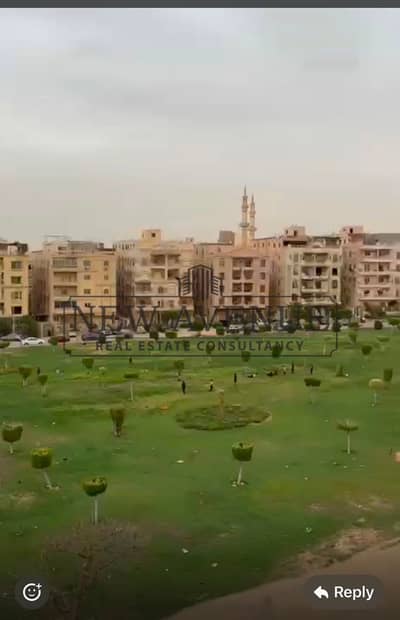 شقة فاخرة بتشطيبات رائعة تضم 3 غرف استقبال وإطلالة خلابة على المساحات الخضراء للبيع في مباني نرجس Narges buildings القاهرة الجديدة