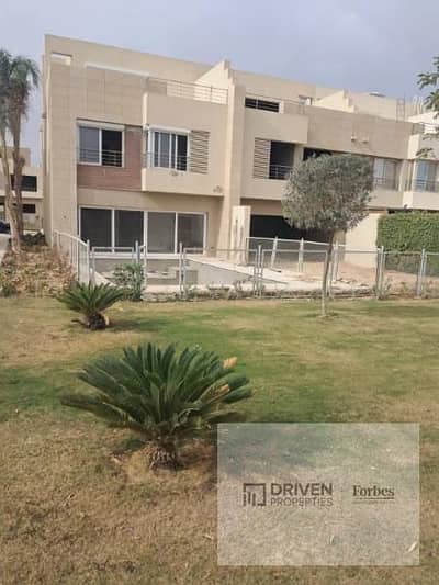 Lowest Price Pyramids View Corner Townhouse for Sale   Finished Super Lux with Elevator in The Crown Palm Hills  Golf Extension Golf Views