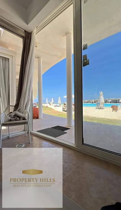 The lowest price for a chalet for immediate sale with a down payment of 791 thousand, fully finished, with a view of the sea in Cali Coast - North Coast