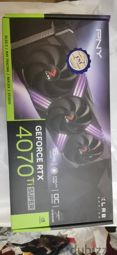 PNY RTX 4070 TI SUPER XLR8 EPIC VERTO OC