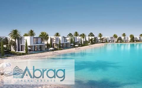 للبيع شاليه مميز بمرحلة اللاجون في كمبوند Solare رأس الحكمة – مصر إيطاليا للتطوير العقاري