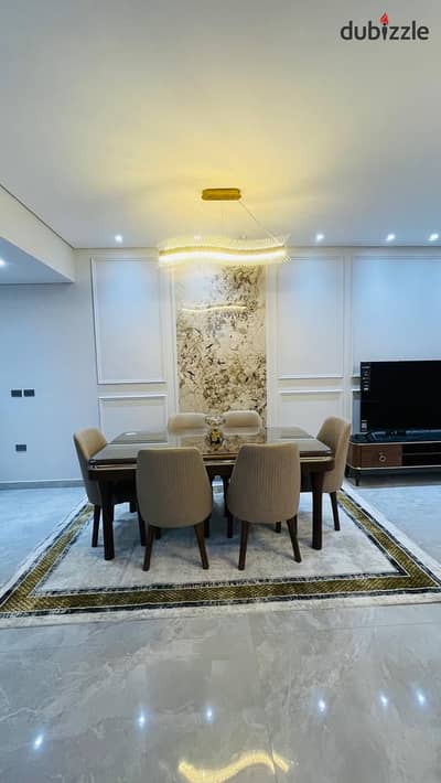 Apartment for rent New Cairo Fifth Settlement Lake View Residence Golden Square near AUC fully furnished ready to move