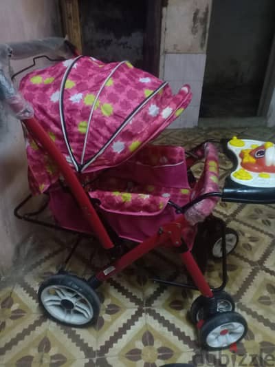 عربة حمل اطفال مستعمله  .