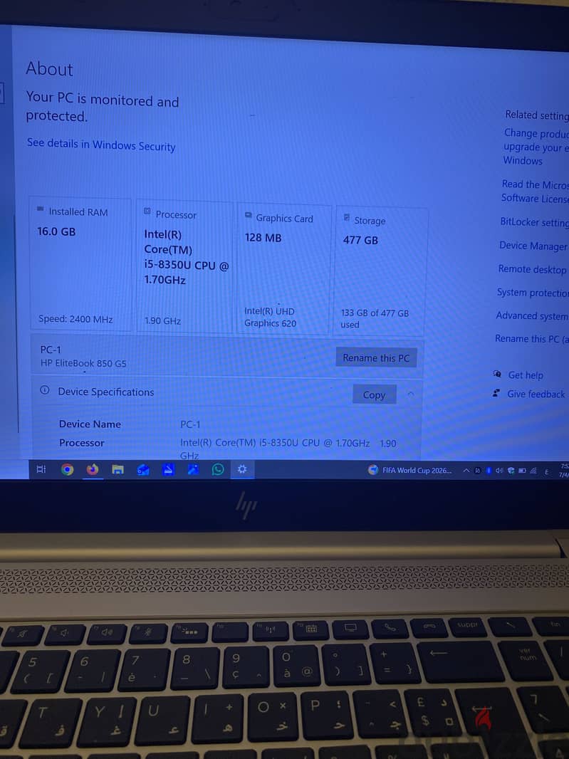 HB ELiteBook 850 G5 1