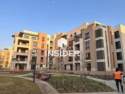 ground apartment 160m ready to move very prime location at district 5 - new cairo