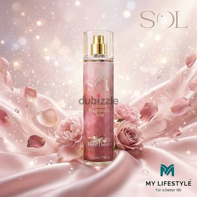 SOL Fragrance Body Splash Collection  مجموعة  عطور الجسم الفاخره