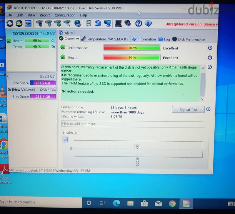 Ssd 512 Transcend 3