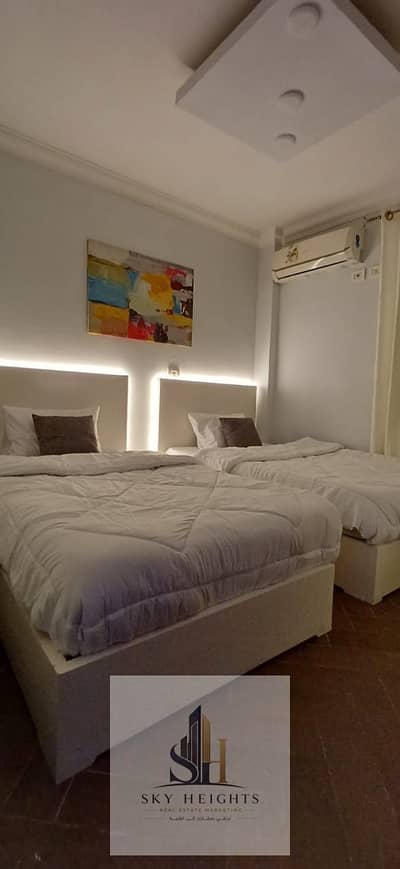 Two-bedroom apartment for rent, furnished, in Madinaty