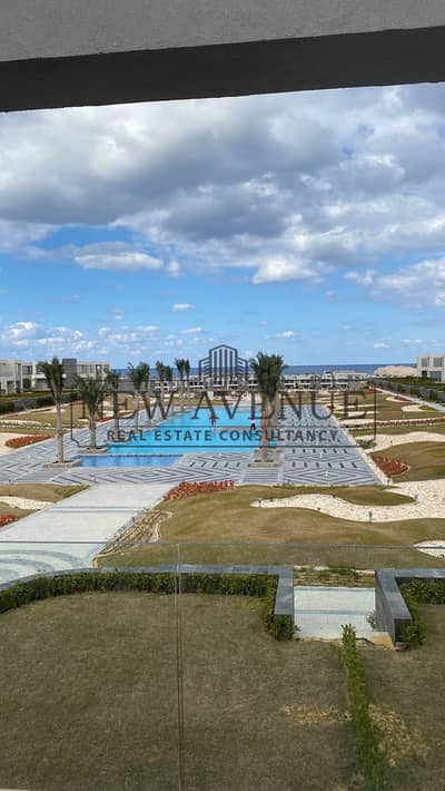 Fully finished and furnished Chalet with full sea view for sale in La Vista Ras El Hekma North Coast developed by La Vista developments
