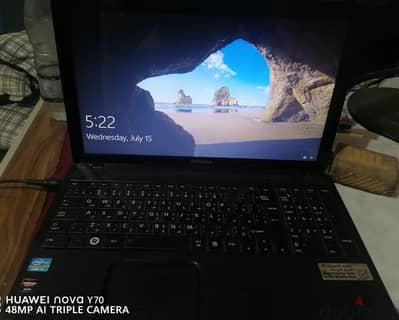 لابتوب توشيبا C850 كسر زيرو استعمال بيتي راقي بكارت شاشة خارجي AMD
