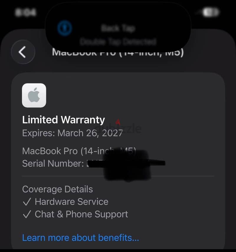 MacBook pro m5 100% battery 2