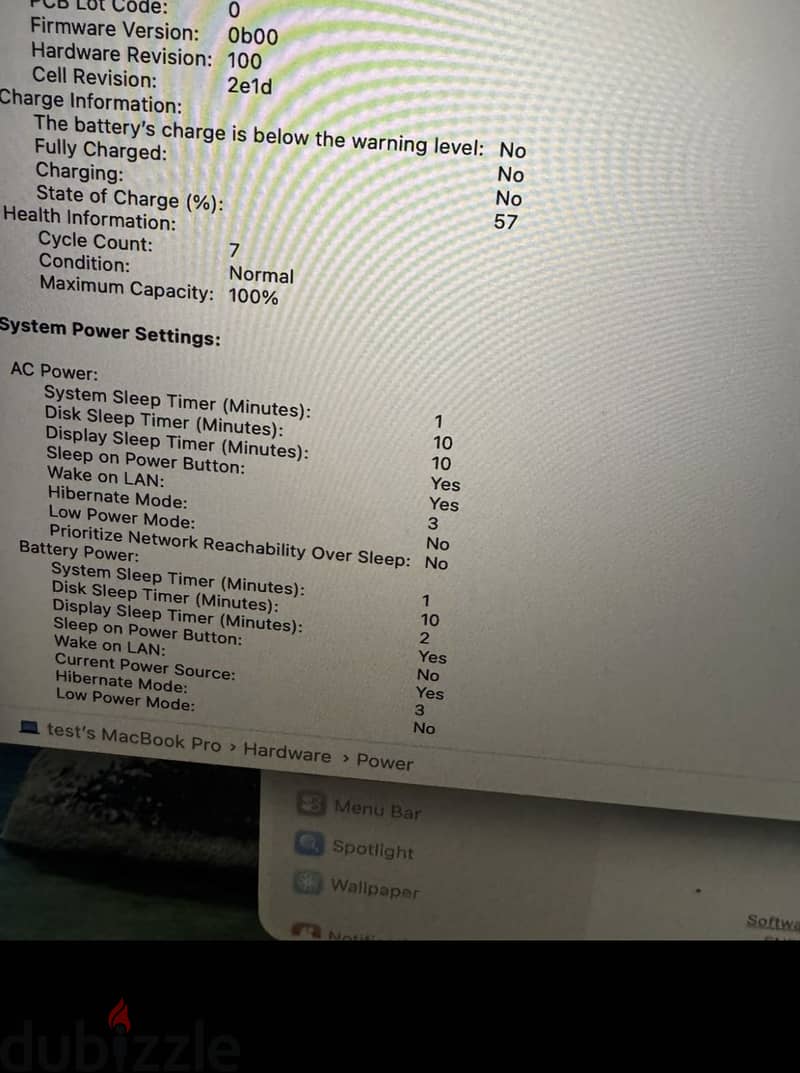 MacBook pro m5 100% battery 3