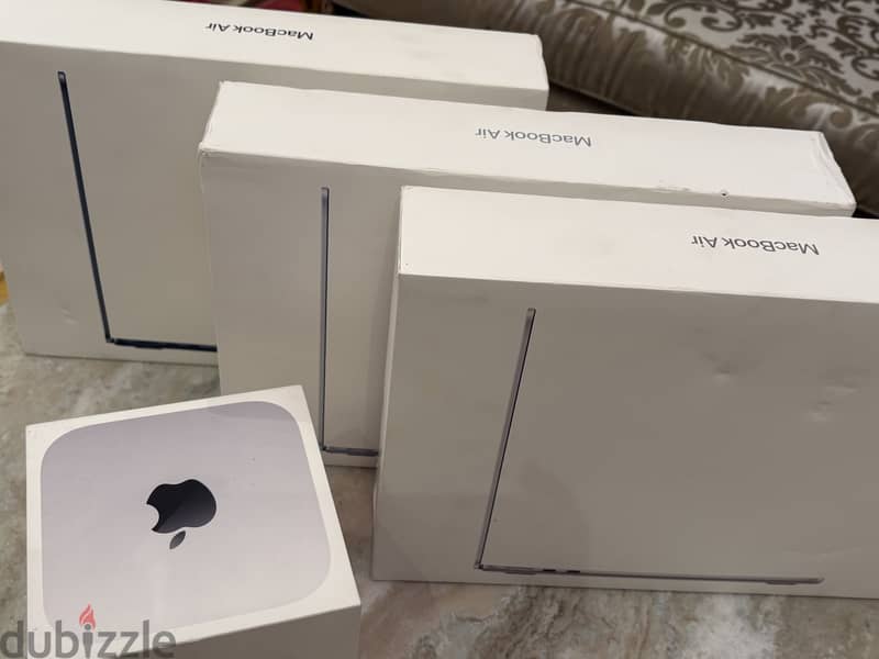 MacBook Air m5 16/512 sealed& Mac mini m4 512 3