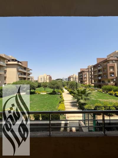 440 SQM ground duplex for rent in Wasal Views with a 160 SQM private garden, 5 bedrooms, and an open wide garden view.