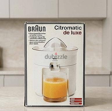 عصارة حمضيات براون (Braun Citromatic de luxe) صناعة إسباني اصلية جديدة