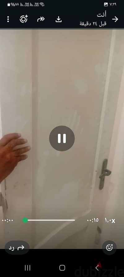 باب خشب للبيع