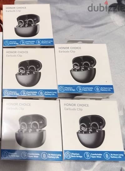 Honor Choice Earbuds Clip جديدة متبرشمة