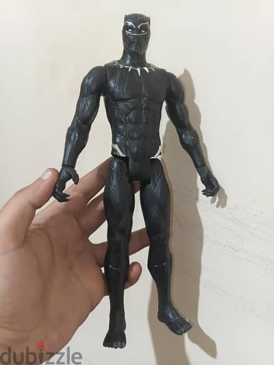 Marvel toys black panther as new 12 inches