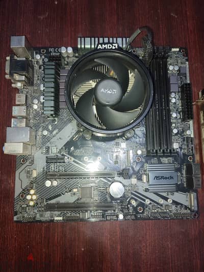 AMD Ryzen 3100 , ASRock B450M , Rx 580 8G , SSD 256G , LG UltraGear 24