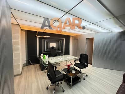 Administrative headquarters for rent with a total area of 400 square meters, fully air-conditioned, and super lux finishing.