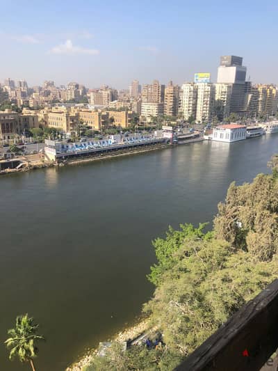 شقة للبيع فى الزمالك فيو مباشر على النيل