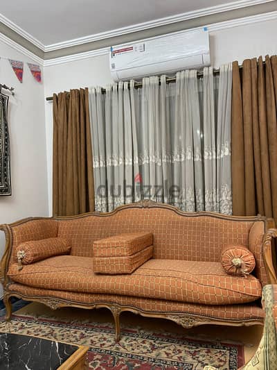 طقم انتريه خشب زان