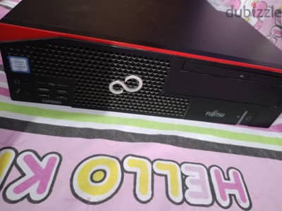 كيسة كمبيوتر Fujitsu Esprimo - Core i3 مستعمل بحالة الزيرو مع الكابلات