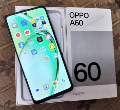 هاتف oppo /a60 مساحه 256 جيجا