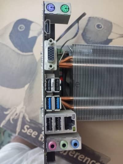 i5 5800 مع بورده  h310mhp  مع مبرد هوائي