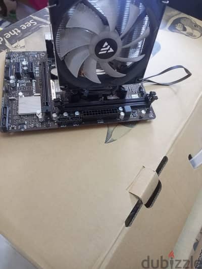 i5 5800 مع بورده  h310mhp  مع مبرد هوائي