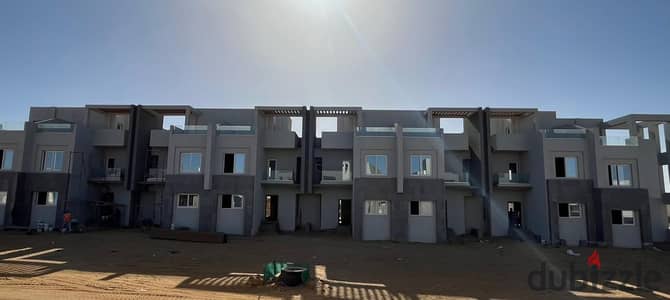 شقة فاخرة 3 غرف بحديقة  في   V-Level Dunes بالقرب من وصلة دهشور