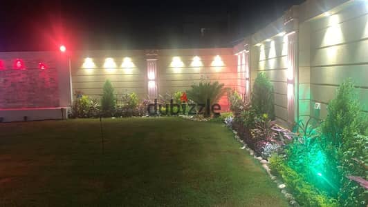 Independent villa with a garden of 1000 m