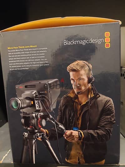 Blackmagic studio camera brand new