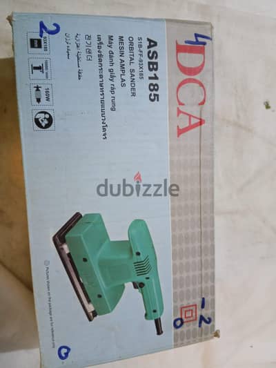 اكينة صنفرة (Orbital Sander) ماركة DCA بقوة 160 واط (موديل ASB185