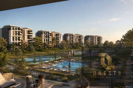 The Brooks New Cairo | شقة بإطلالة النادي | خصم كاش 40% أو تقسيط حتى 10 سنوا