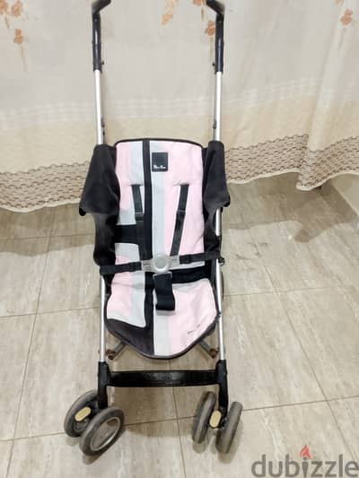 عربة اطفال مستعملة
