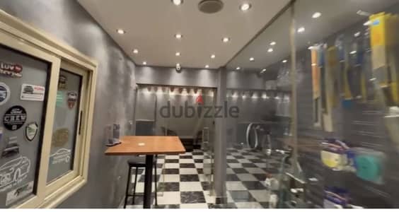 محل للبيع ١٥١ متر علي دورين