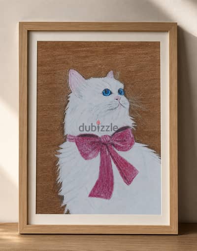 لوحة فنية oil pastel