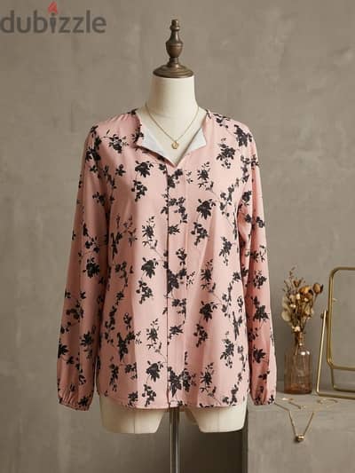 pink blouse