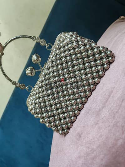 silver bag
