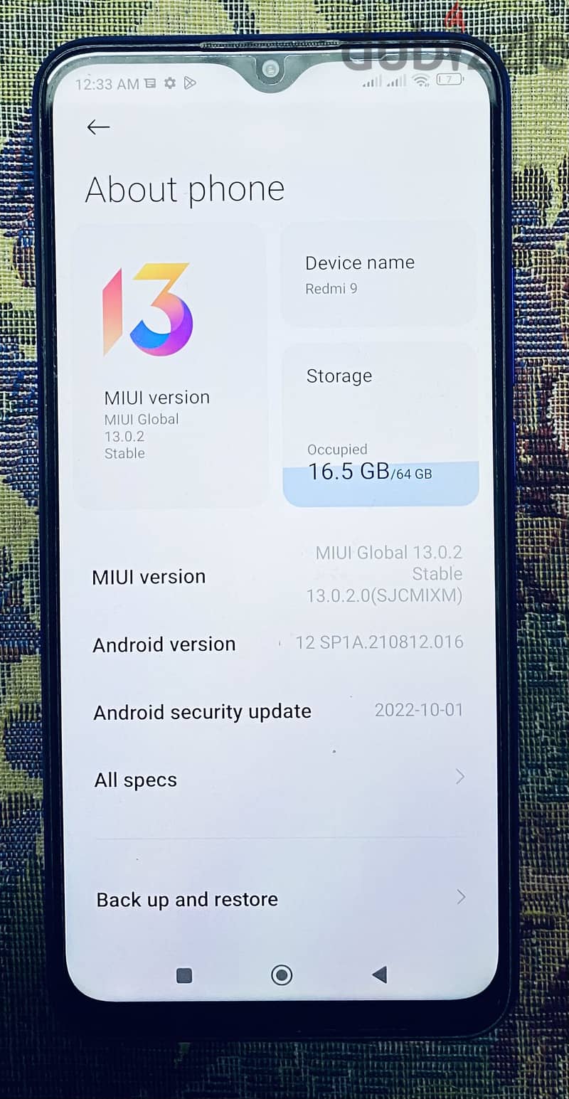 Xiaomi Redmi 9 3