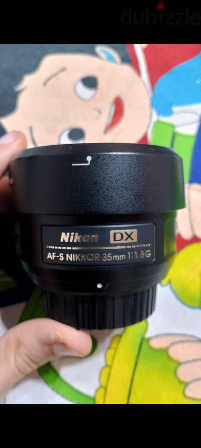 عدسة نيكون 35 ملي 1.8 اوتوماتيك Nikon lens 35mm 1.8g