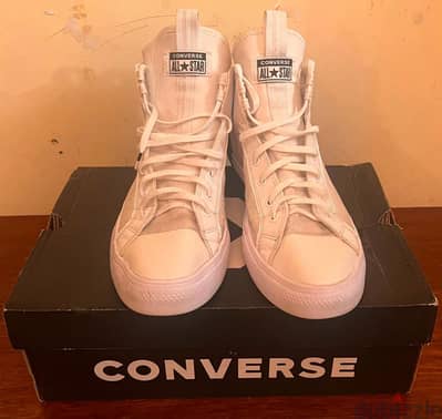 converse chuck Taylor all star ultra mid (white) (original) S=46