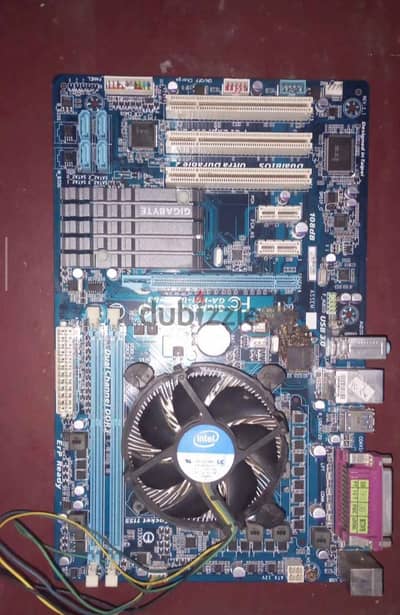 ماذر بورد+ معالج جيل تاني core i7